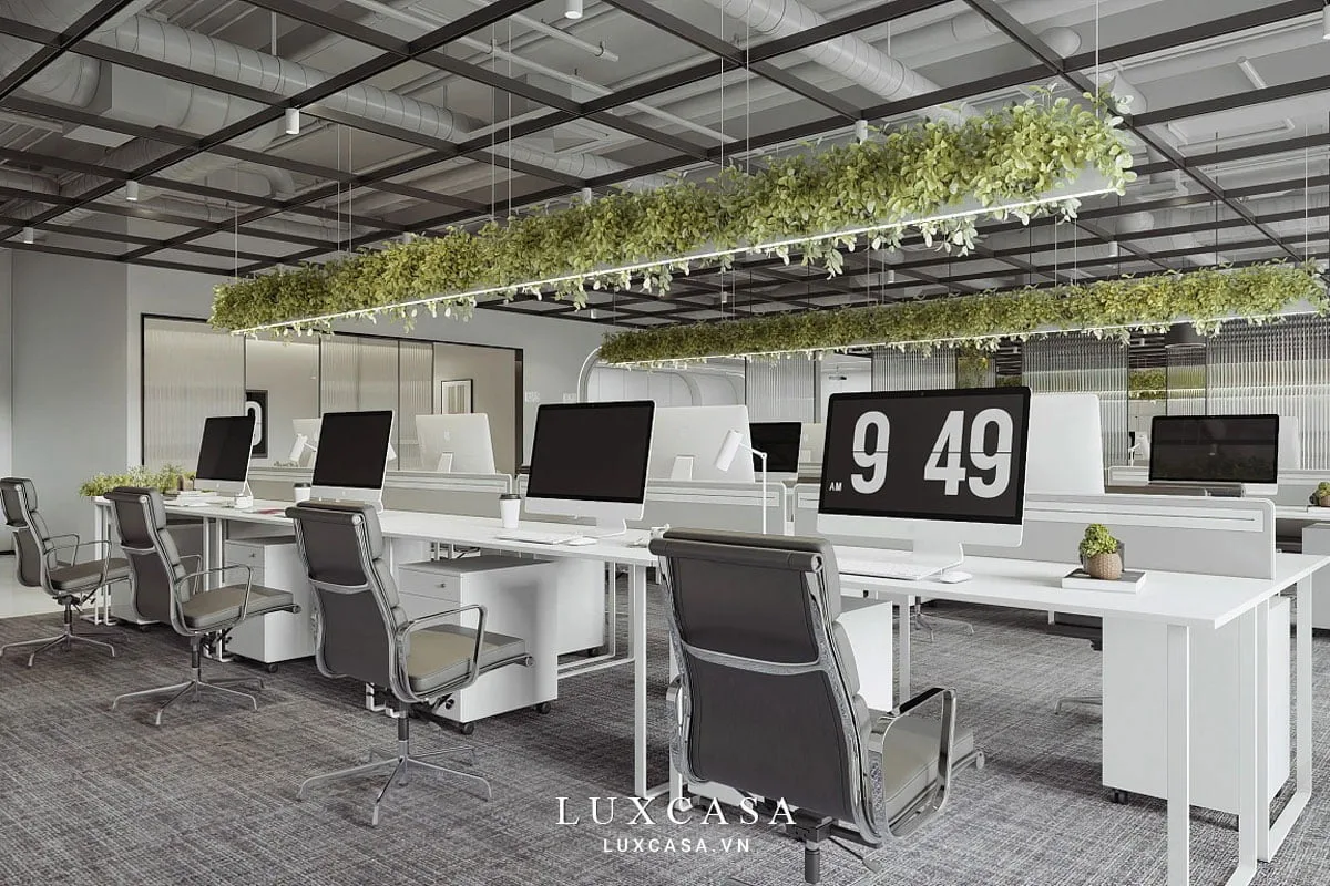Thiết kế văn phòng không gian mở