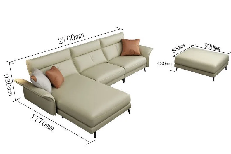 kích thước ghế sofa góc SF414