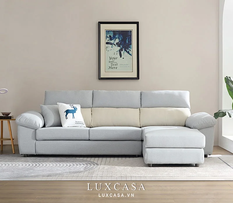 sofa vải chữ L