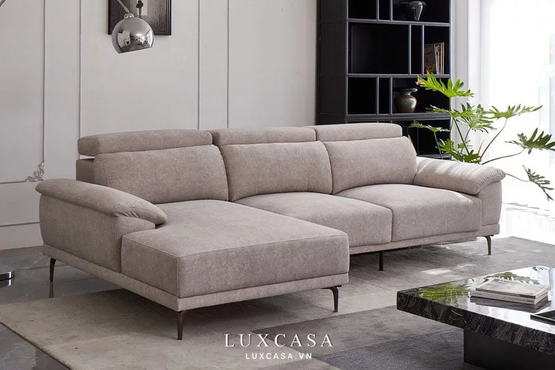 sofa màu ghi sáng SN19