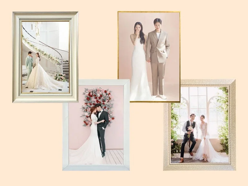 Lựa chọn khung ảnh cưới phù hợp